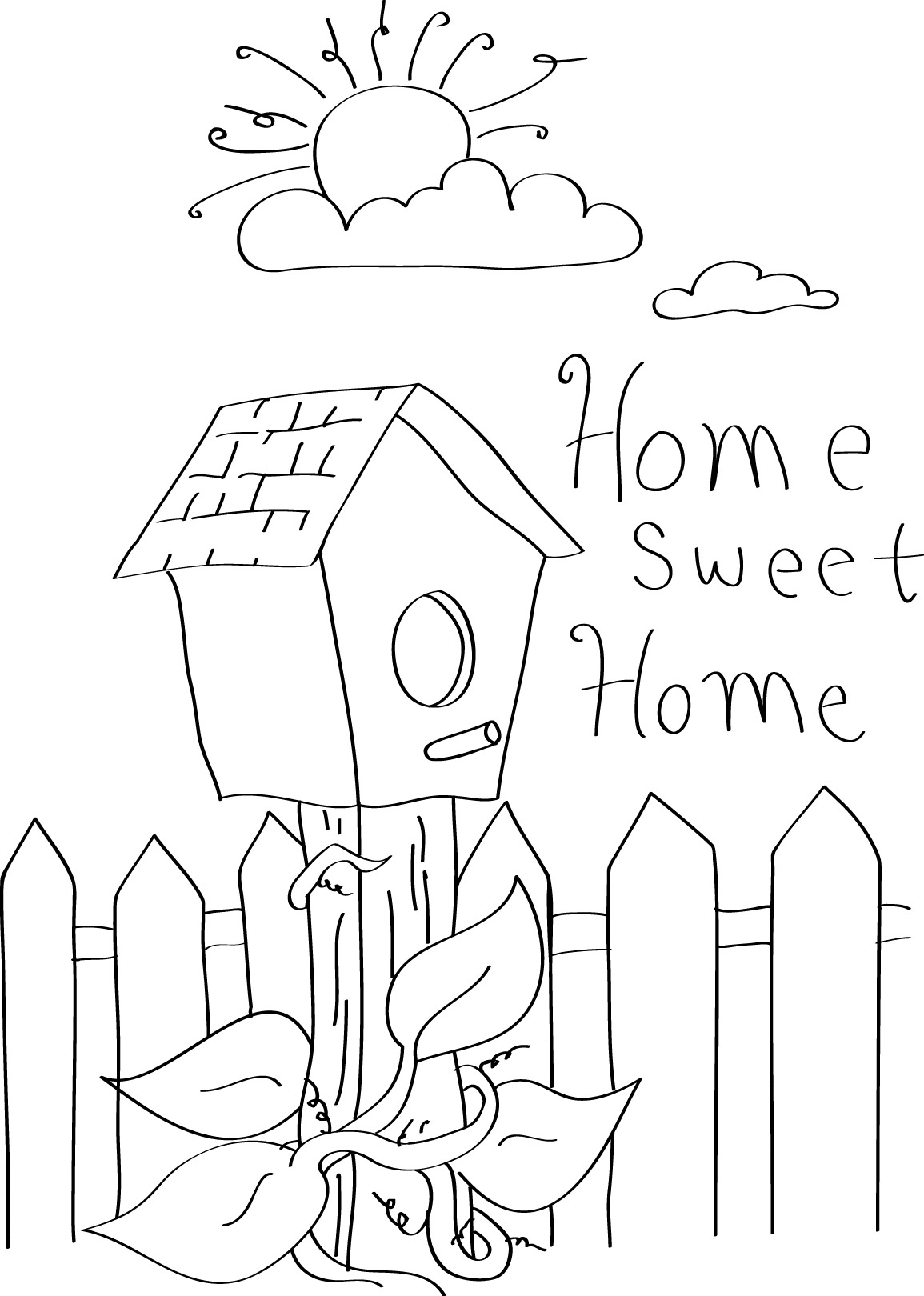 Home Sweet Home   Craft   Stitching Clipart