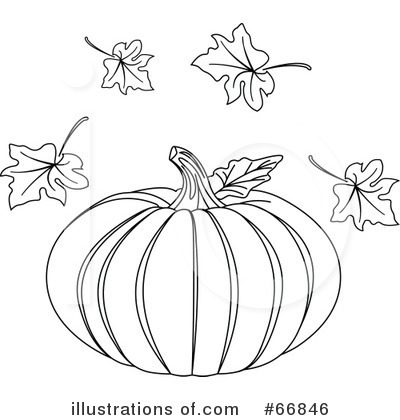 Pumpkin Outline Clip Art Free