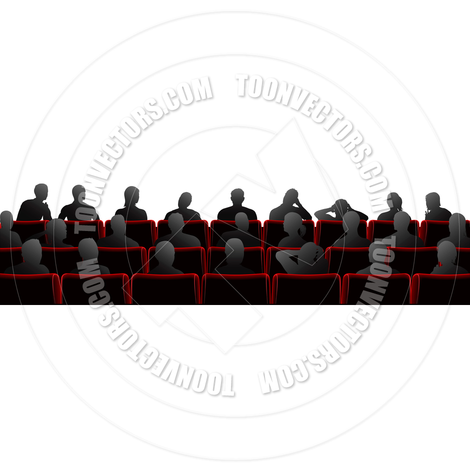 Theater Audience Illustration By Geoimages   Toon Vectors Eps  34745