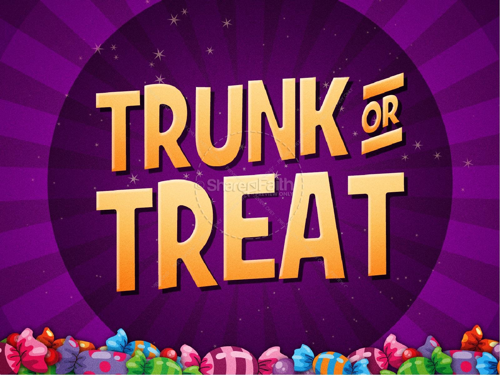 Trunk Or Treat Graphics For Church   Fall Thanksgiving Powerpoints