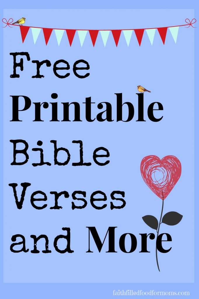 Welcome To Printable Bible Verses And More