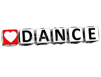 3d Love Dance Button Click Here Block Text Stock Photo And Royalty