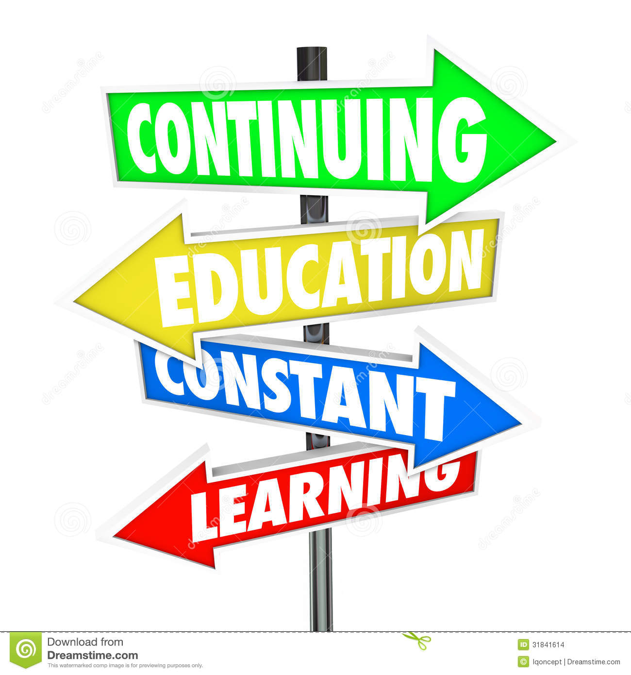 Adult Learning Clipart Continuing Education Constant