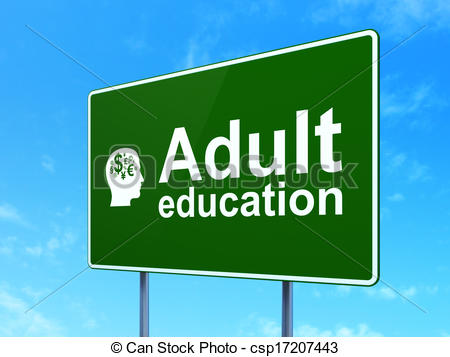 Adult Learning Clipart Education Concept  Adult Education And