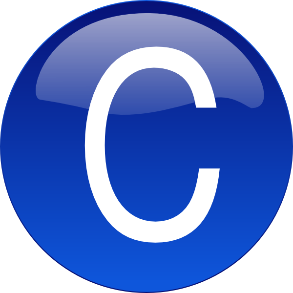 Blue C Clip Art At Clker Com   Vector Clip Art Online Royalty Free