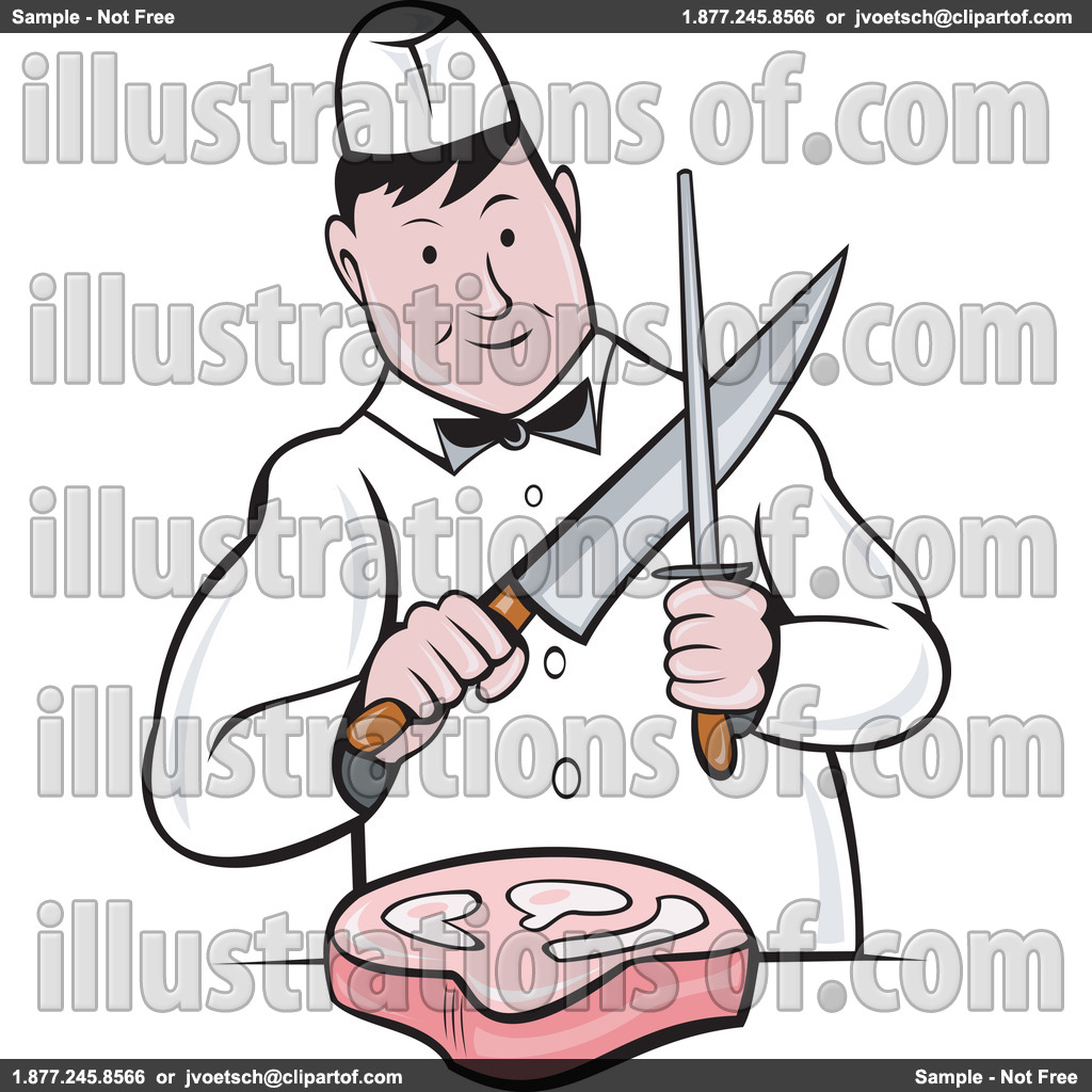 Butcher Clipart Royalty Free Rf Butcher Clipart Illustration By
