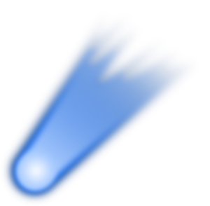 Comet Clip Art At Clker Com   Vector Clip Art Online Royalty Free