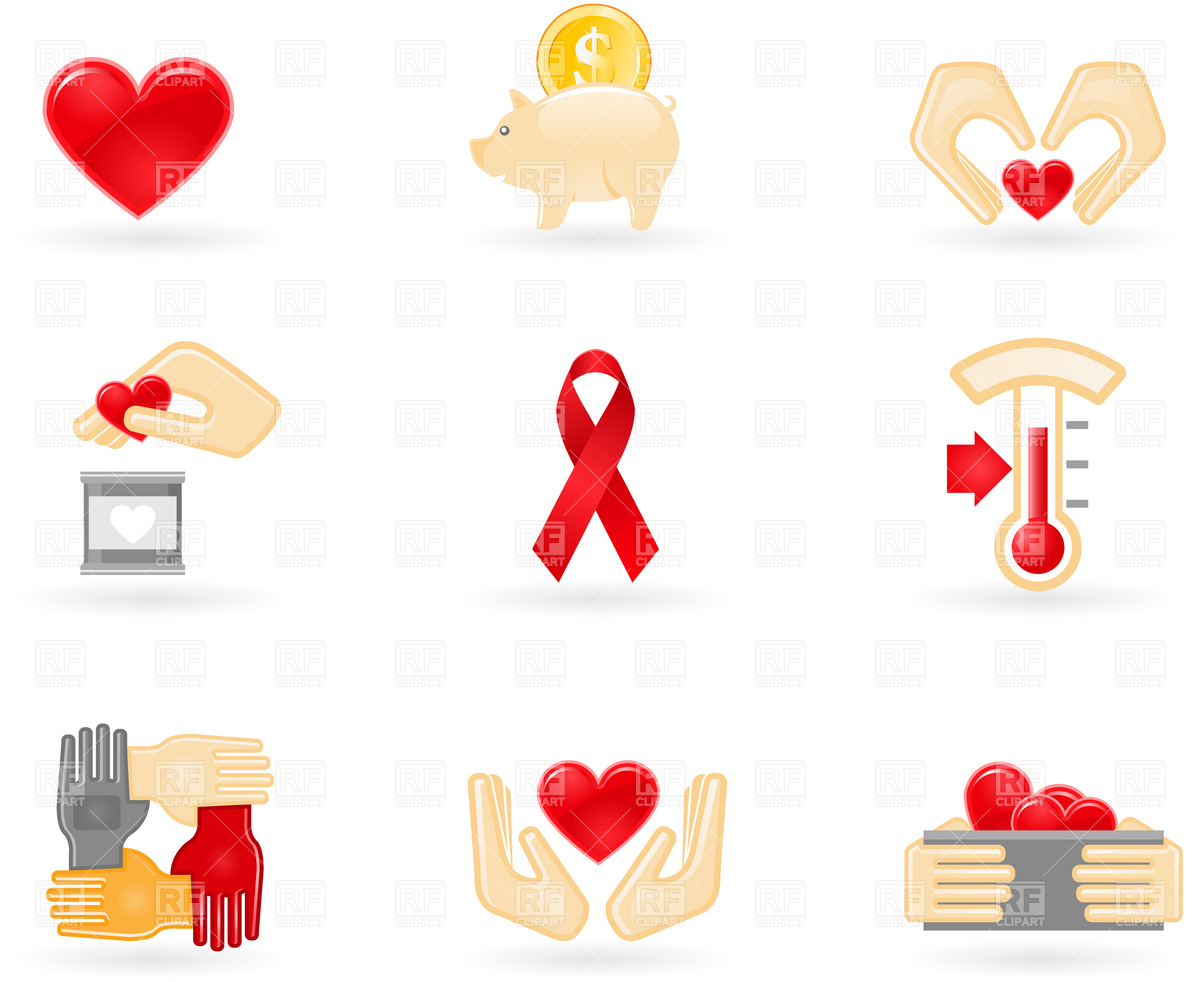 Donation And Charity Icons 4755 Icons And Emblems Download Royalty
