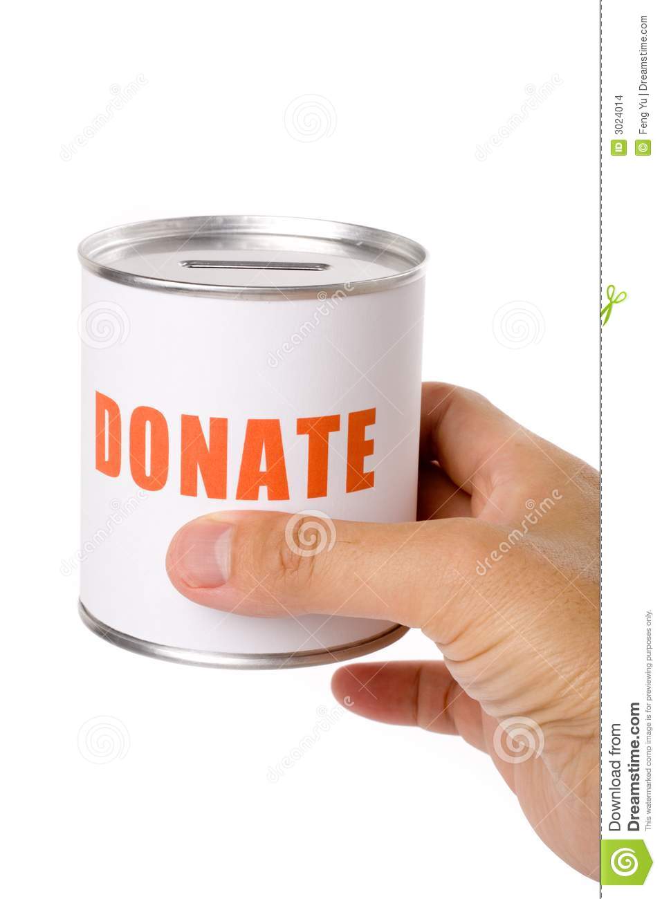 Donation Box Concept Of Donation