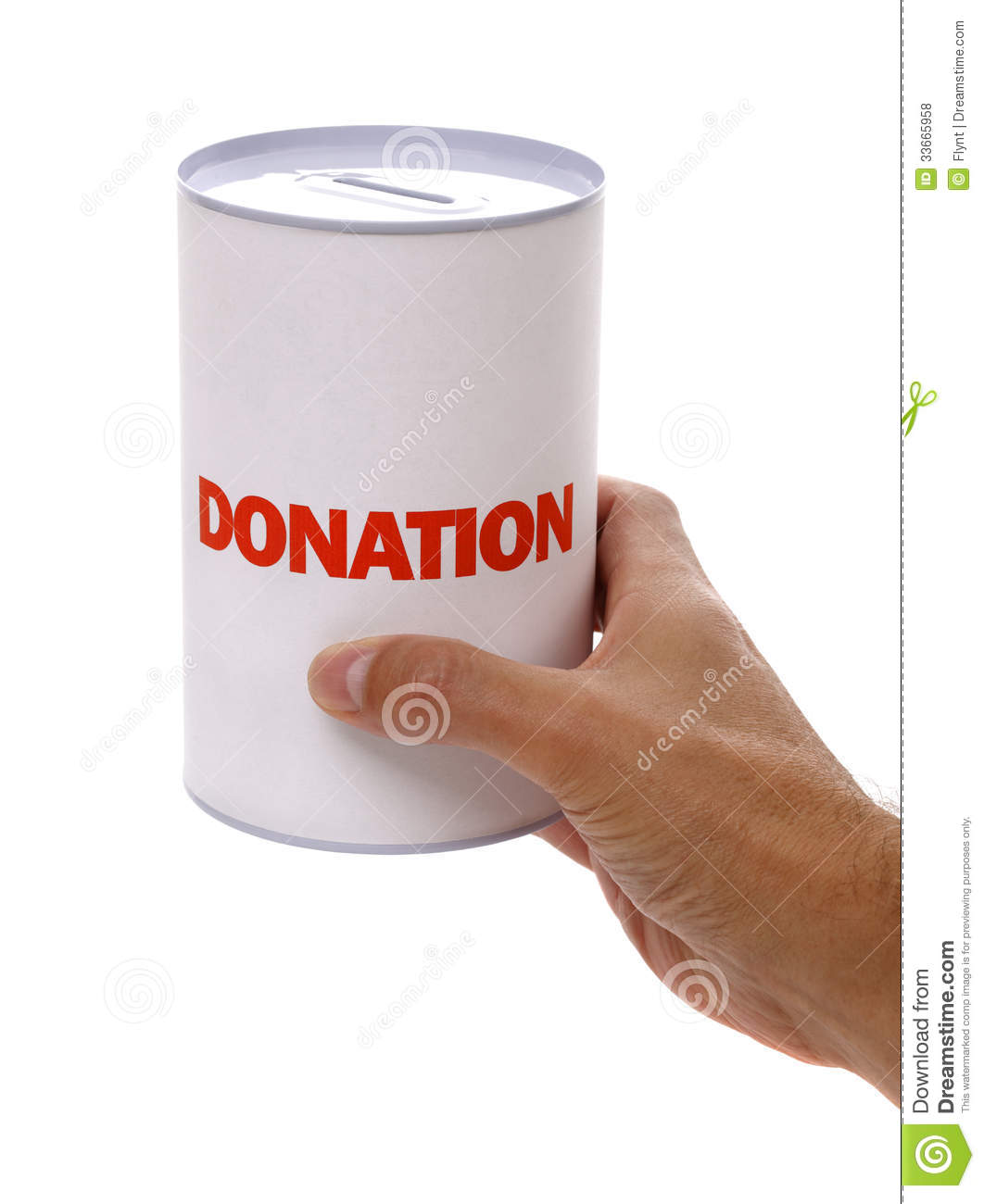 Donation Box Royalty Free Stock Photos   Image  33665958
