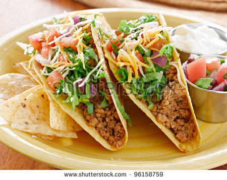 Hispanic Food Clipart Mexican Food   Stock Photo