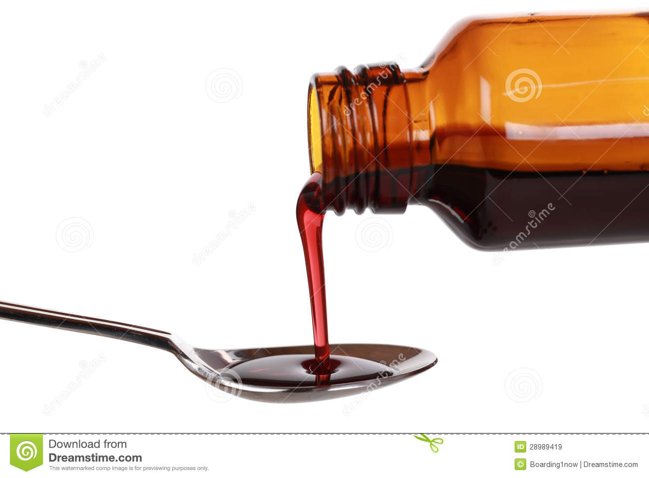 Liquid Medicine In A Bottle Royalty Free Stock Images   Image