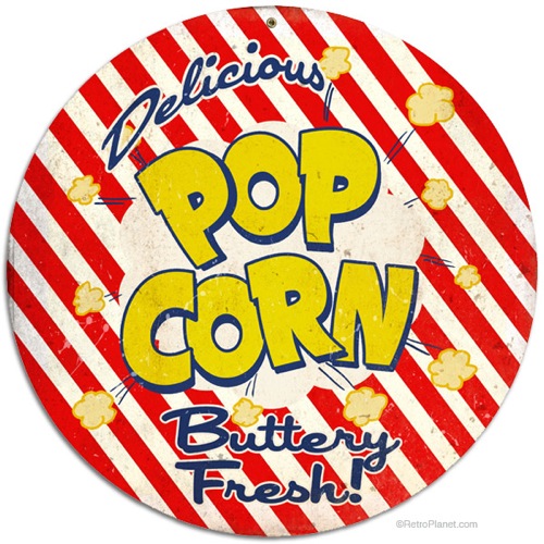 Popcorn Logo Clipart