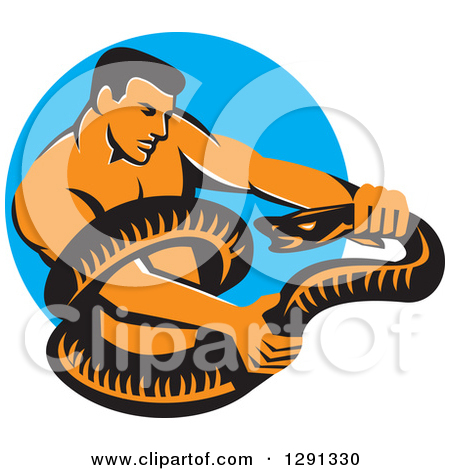     Wrestler Boy Reaching Out   Royalty Free Vector Clipart By Chromaco