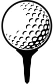 Golf Ball On Tee Clip Art   Clipart Panda   Free Clipart Images