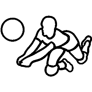 Volleyball Dig Clipart   Clipart Panda   Free Clipart Images