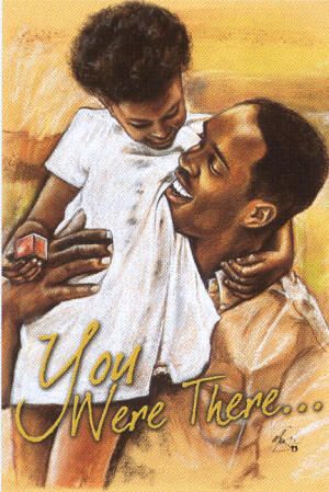 American Father S Day Gifts   Artwork  Unframed   Art African Dad    