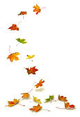 Blowing Fall Leaves Clipart   Clipart Panda   Free Clipart Images