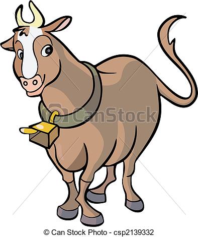 Cowbell Csp2139332   Search Clipart Illustration Drawings And Eps