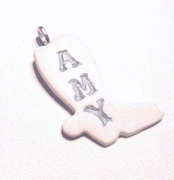 Drill Dance Team Clipart Drill Team Boot Necklace
