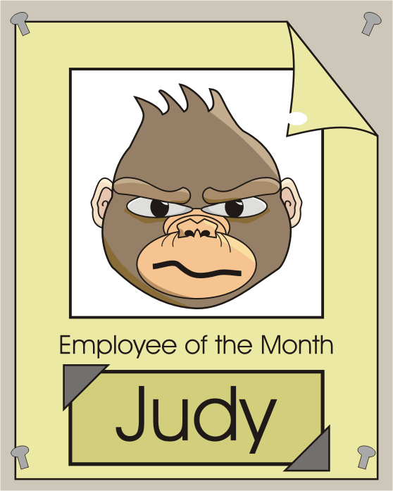 Employee Of The Month Clip Art   Just B Cause