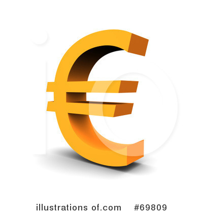 Euro Clipart  69809 By Jiri Moucka   Royalty Free  Rf  Stock    