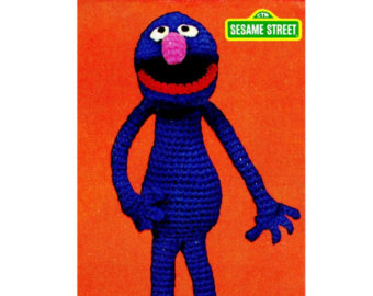 Sesame Street Grover Clipart Sesame Street Grover Crochet