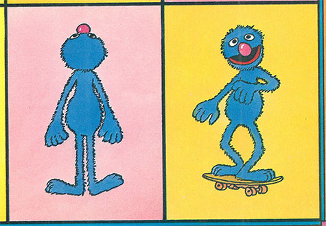 Sesame Street Grover Clipart Sesame Street Skateboards