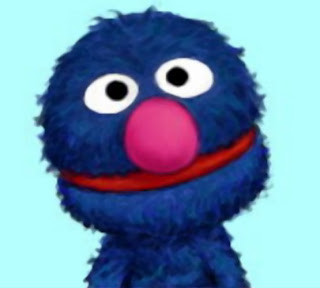 Sesame Street Grover Face Grover      Hehehe 