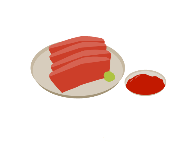 05 Slices Of Raw Fish   Clipart   Free Download