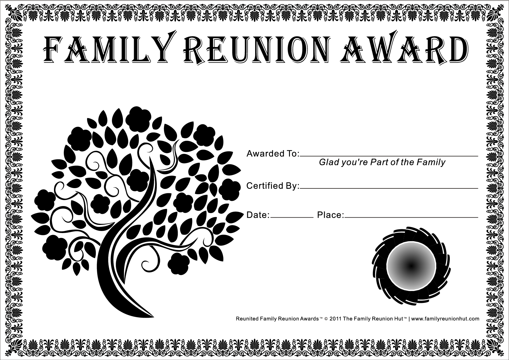    Black Family Reunion Clip Art Black And White Family Reunion Tree