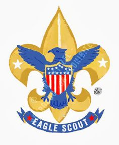 Boy Scouts Of America   Eagle Scout Logo   Tennessee Illustrator