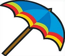 Free Patio Umbrella Clipart
