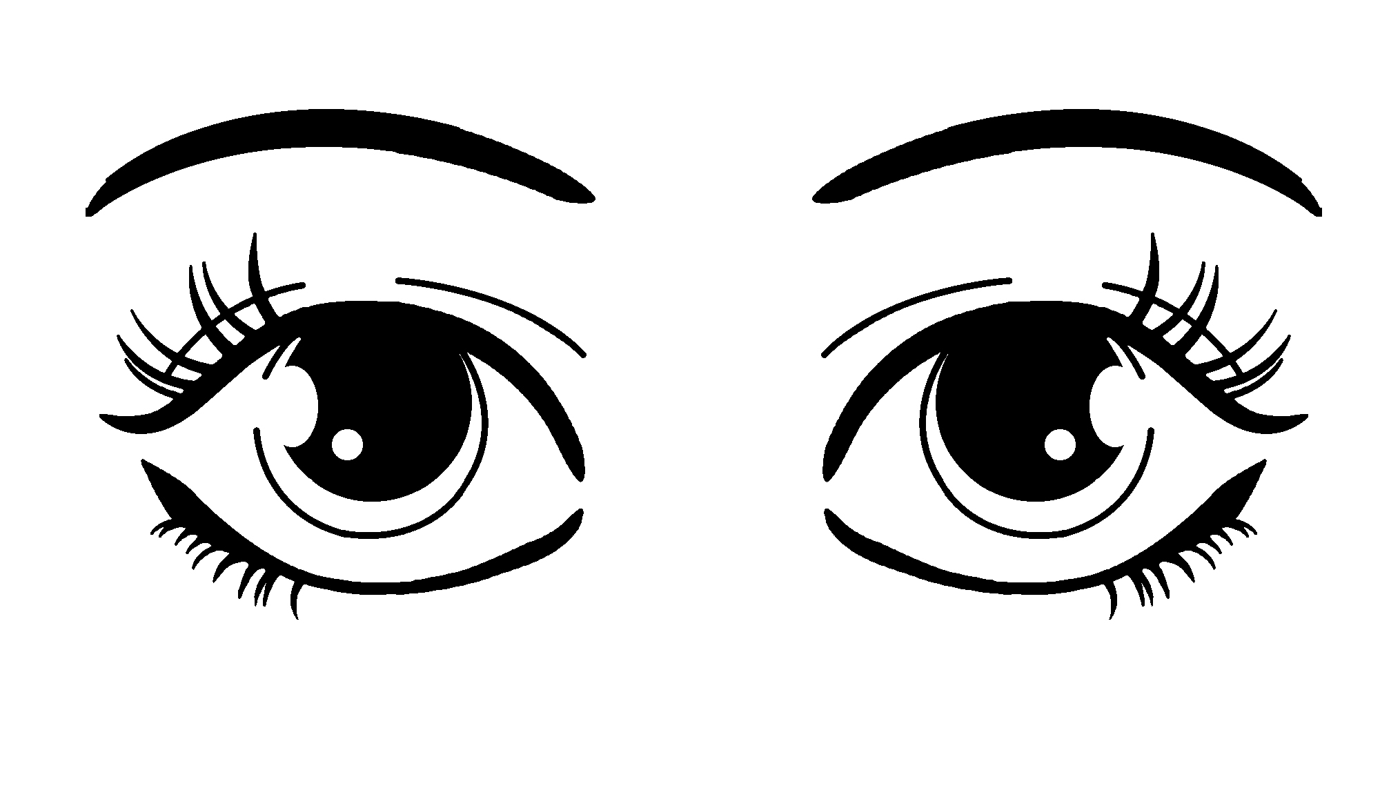 Images Of Eyes Black And White Free Cliparts That You Can Download To