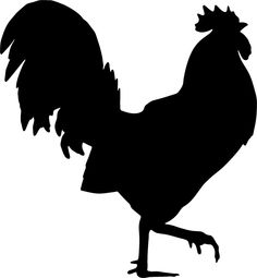 Rooster Silhouette   Clipart Best