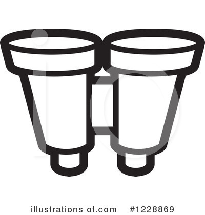Royalty Free  Rf  Binoculars Clipart Illustration  1228869 By Lal