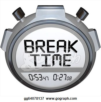 Time Stopwatch Timer Clock Pause For Rest  Stock Clipart Gg64078137