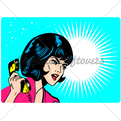 50s Retro Woman Smoking Clipart   Cliparthut   Free Clipart