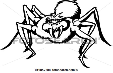 Animal Arachnid Arachnoid Fang Spider Venom Venomous Cartoons    