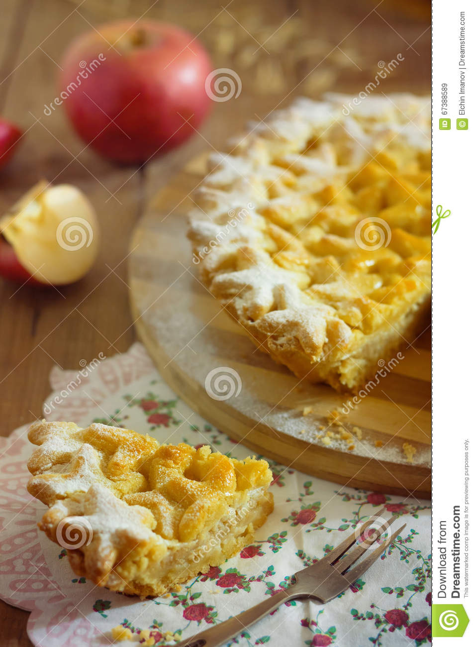 Apple Pie Stock Photo   Image  67388589