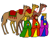 Christmas Clip Art Of The Wise Men With Their Camels Plus Wise Men