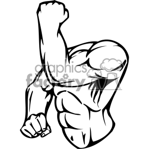 Clipart Muscle Arm