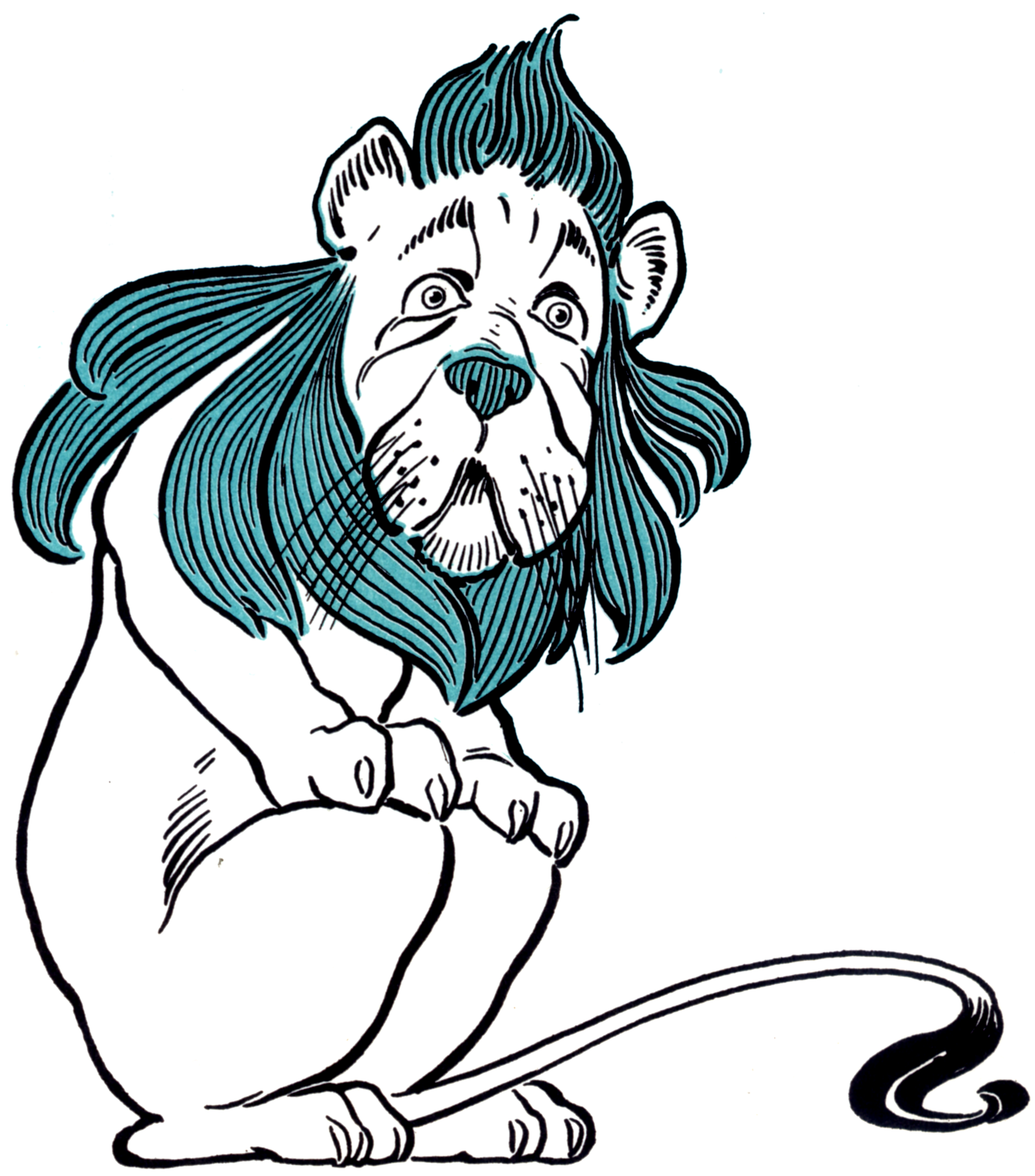 File Cowardly Lion Png   Clipart Panda   Free Clipart Images