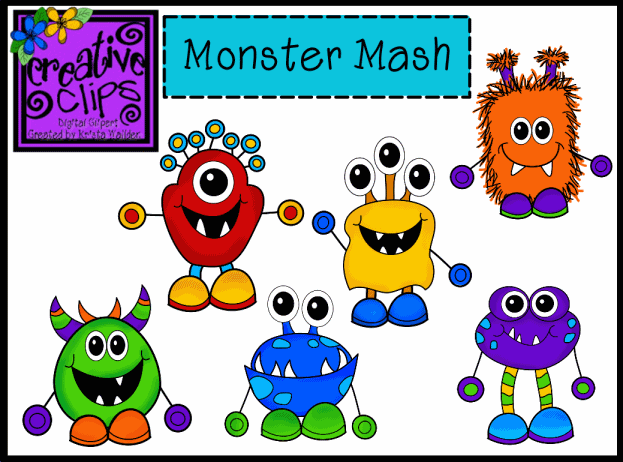 Monster Mash Clip Art