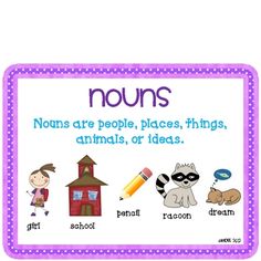 Nouns On Pinterest   Plural Nouns Irregular Plural Nouns And Proper