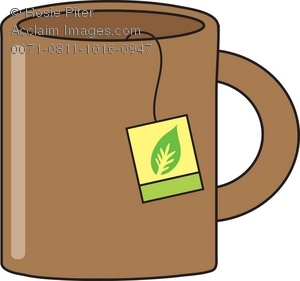 Royalty Free Clipart Illustration Of A Brown Mug With Tea