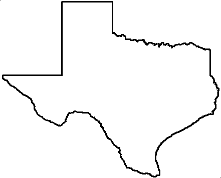 Texas Outline Clipart   Clipart Panda   Free Clipart Images