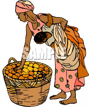 African American Mother Of African American Clipart