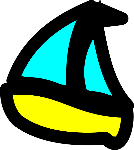 Cartoon Boat Clip Art At Clker Com   Vector Clip Art Online Royalty