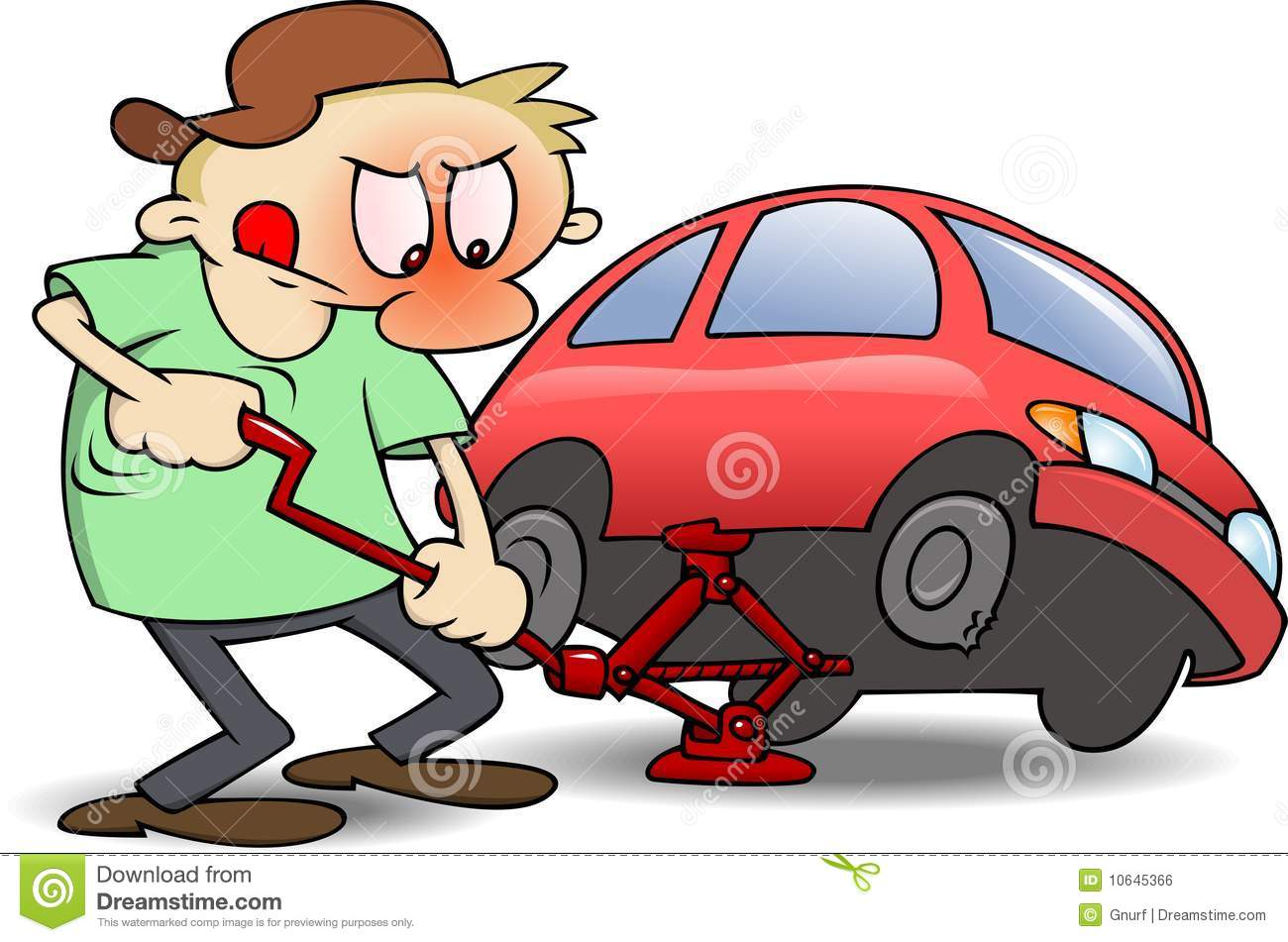 Changing A Flat Tire Clipart Flat Tire Clip Art Changing